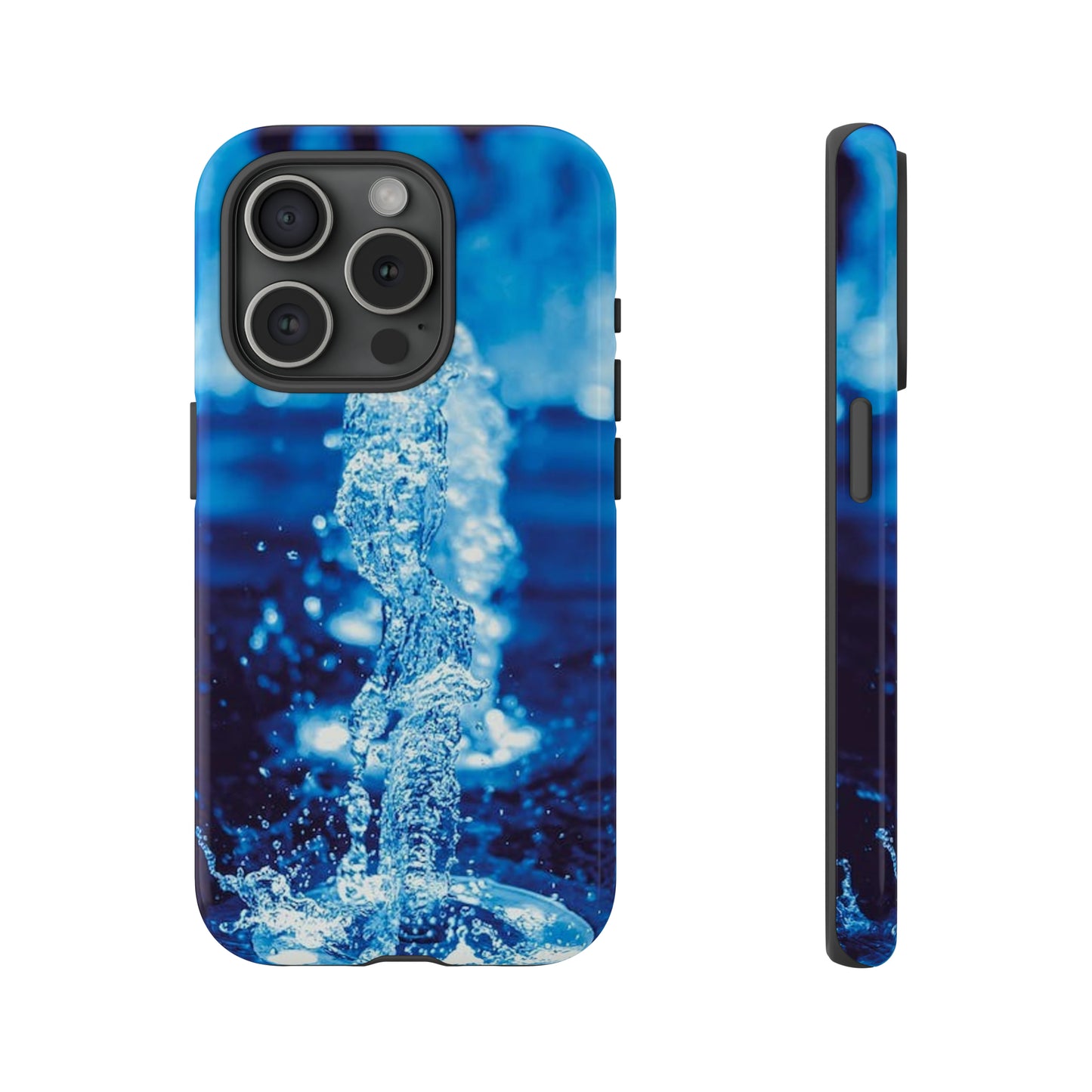 iPhone Cases, Blue Splash (iPhone 8 - iPhone 15)