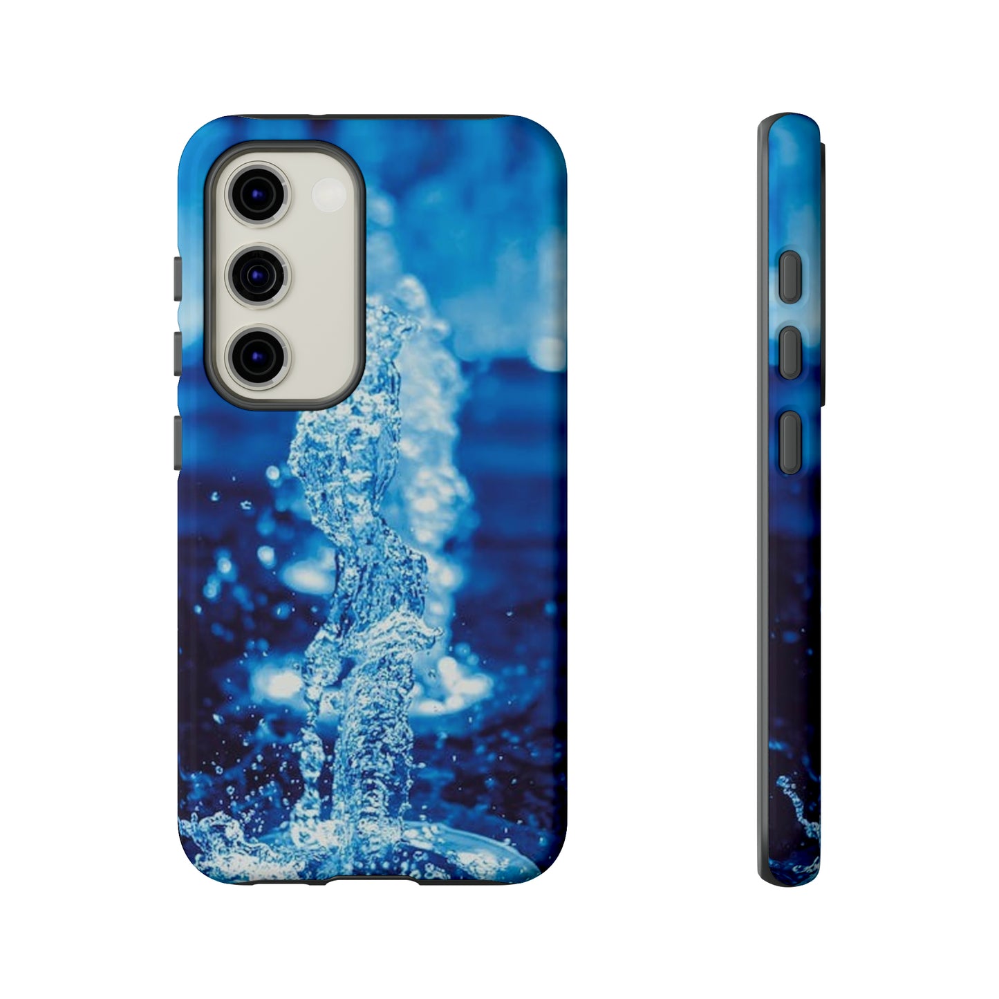 Samsung Case, Blue Splash (Samsung S10 - Samsung S23)