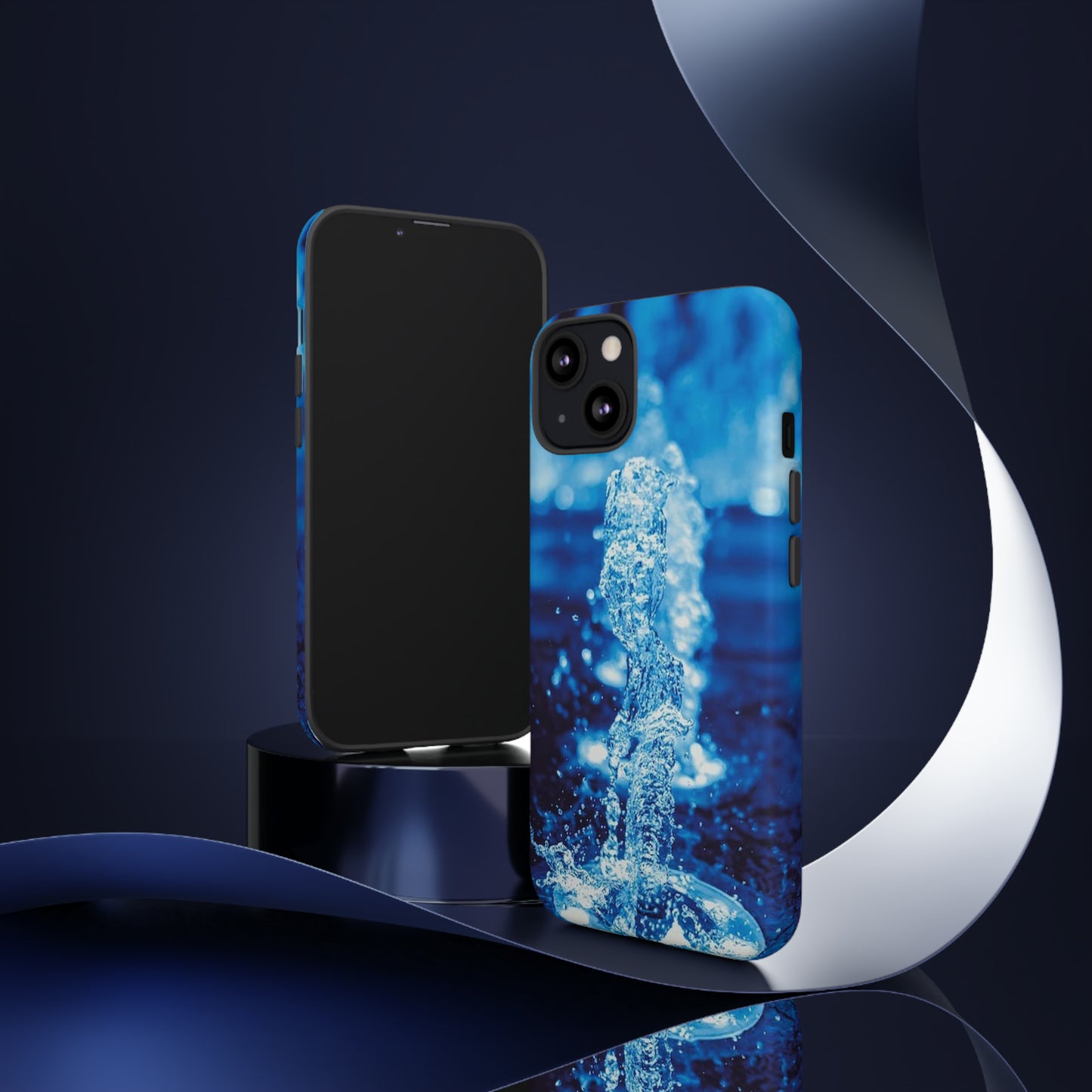 iPhone Cases, Blue Splash (iPhone 8 - iPhone 15)