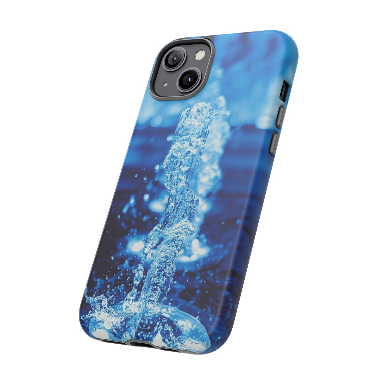 iPhone Cases, Blue Splash (iPhone 8 - iPhone 15)