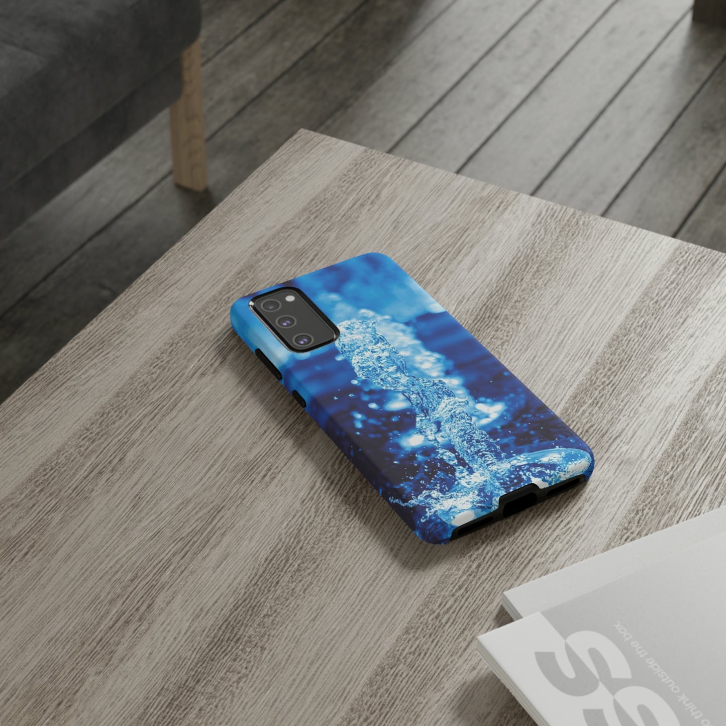 Samsung Case, Blue Splash (Samsung S10 - Samsung S23)