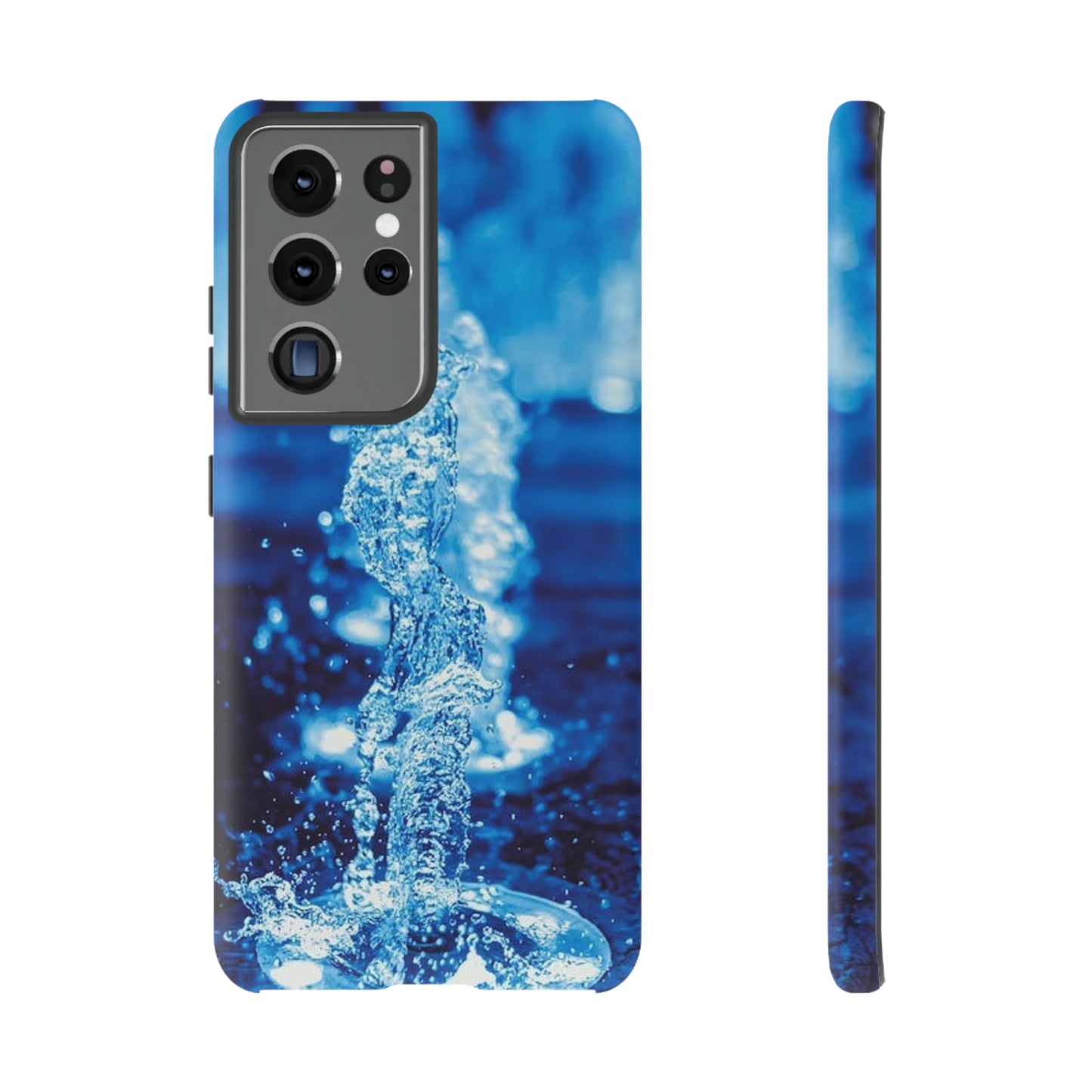 Samsung Case, Blue Splash (Samsung S10 - Samsung S23)