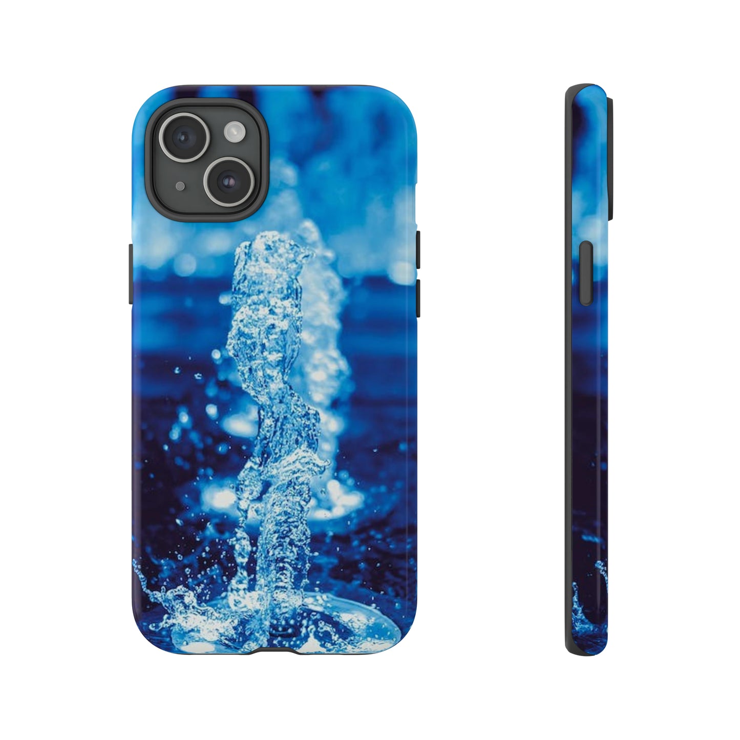 iPhone Cases, Blue Splash (iPhone 8 - iPhone 15)