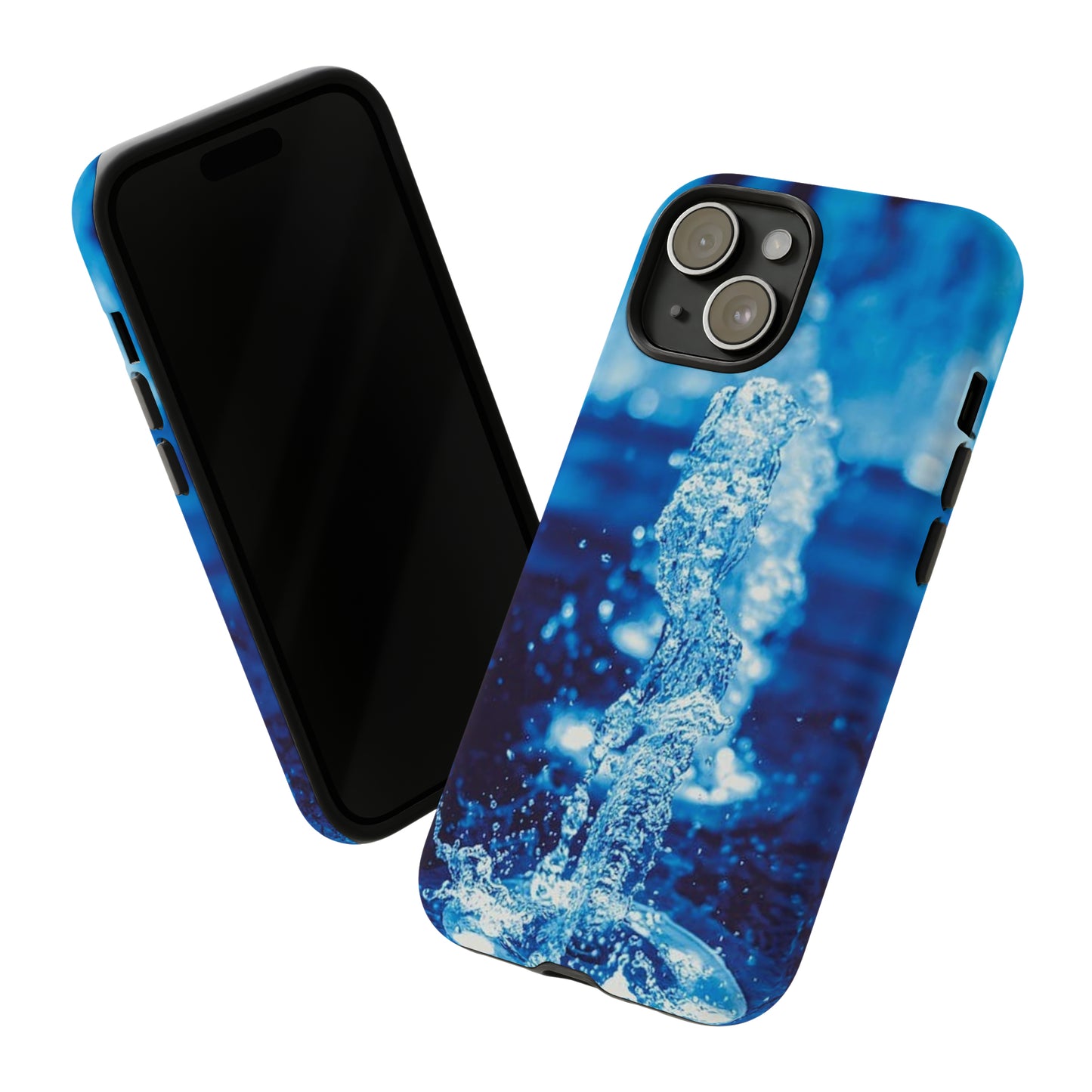 iPhone Cases, Blue Splash (iPhone 8 - iPhone 15)