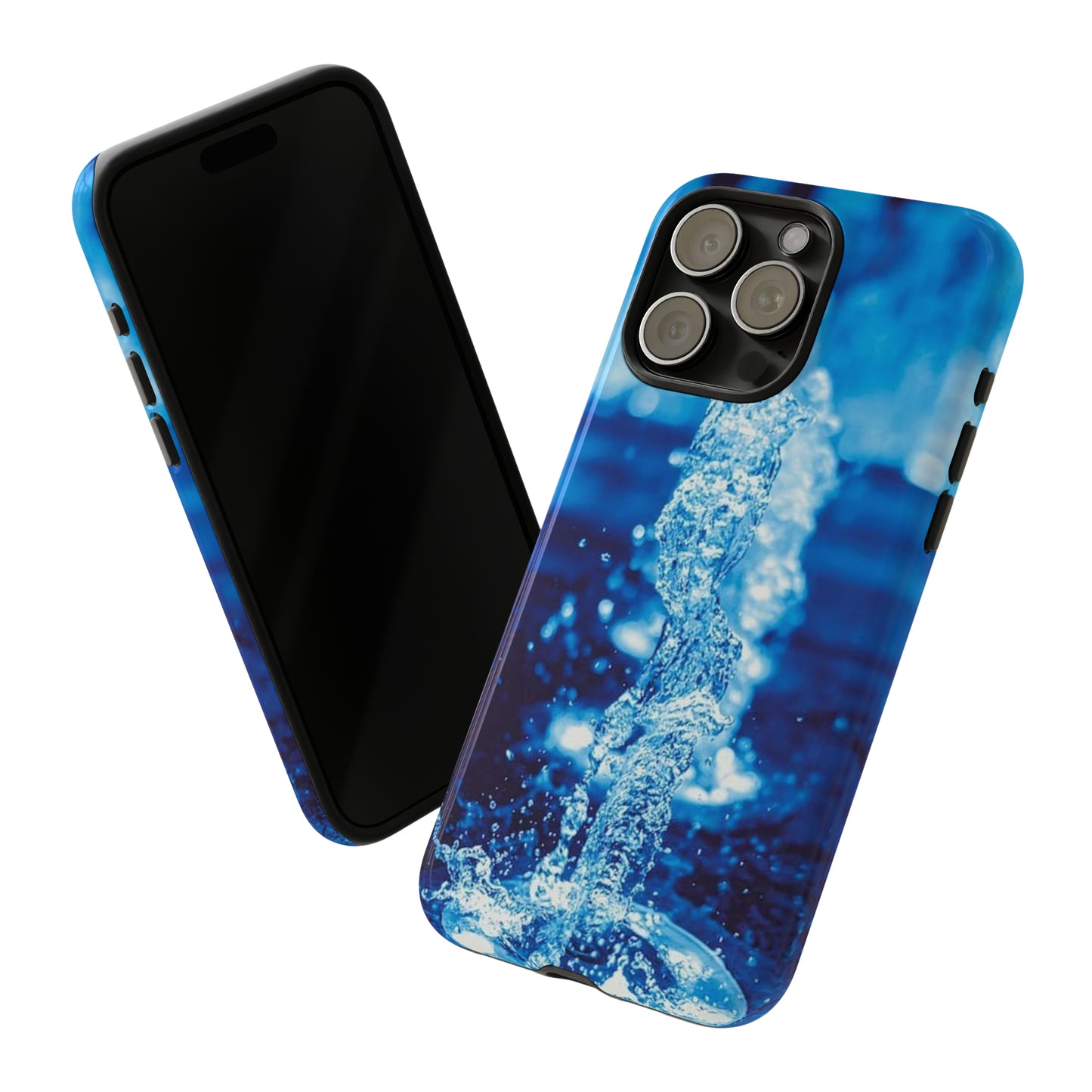 iPhone Cases, Blue Splash (iPhone 8 - iPhone 15)