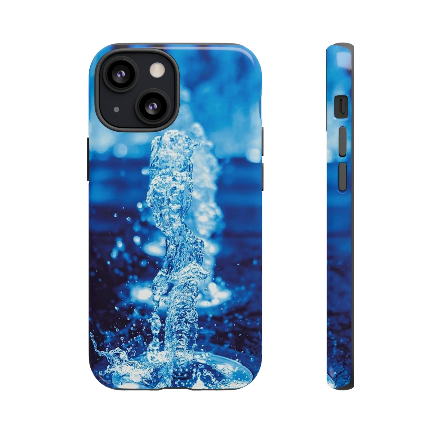 iPhone Cases, Blue Splash (iPhone 8 - iPhone 15)