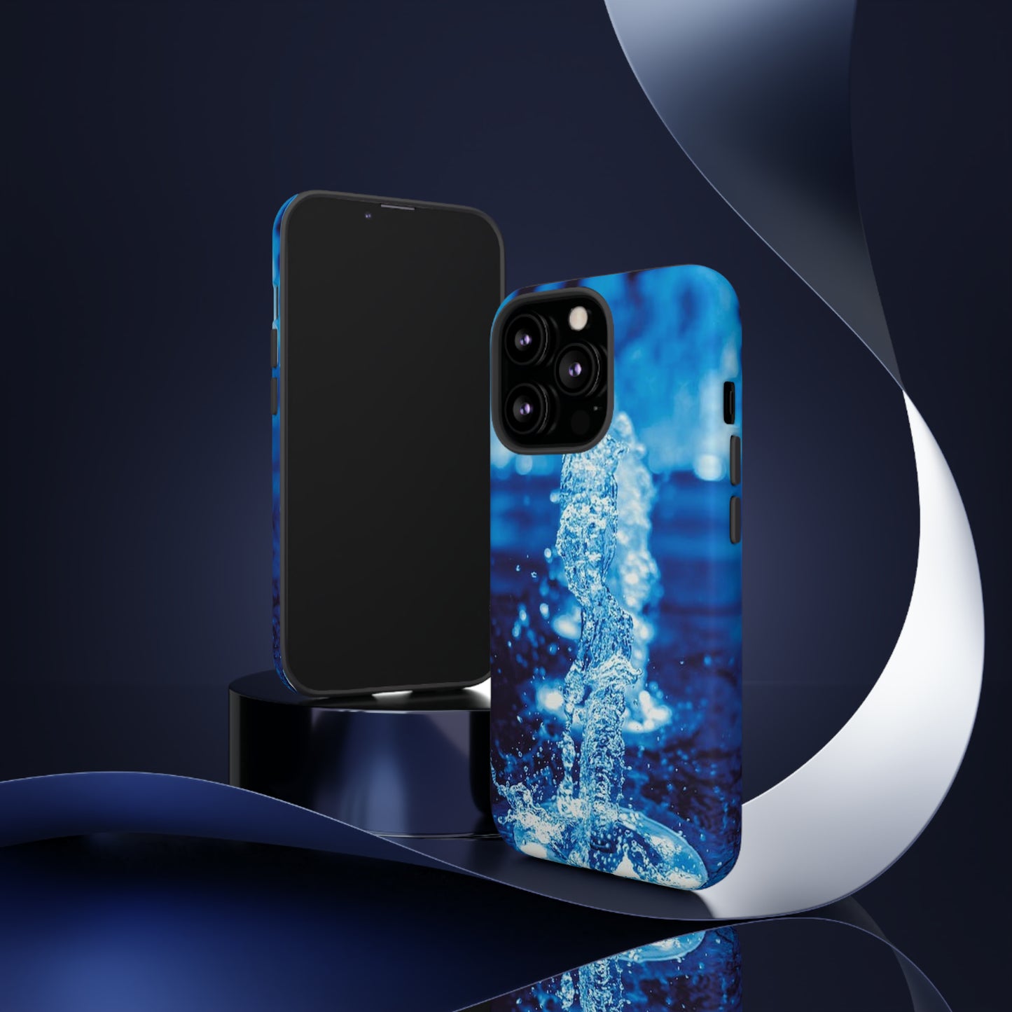 iPhone Cases, Blue Splash (iPhone 8 - iPhone 15)