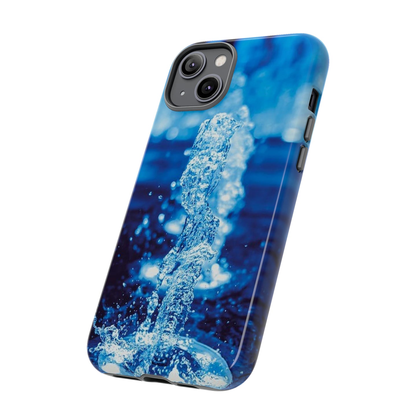 iPhone Cases, Blue Splash (iPhone 8 - iPhone 15)