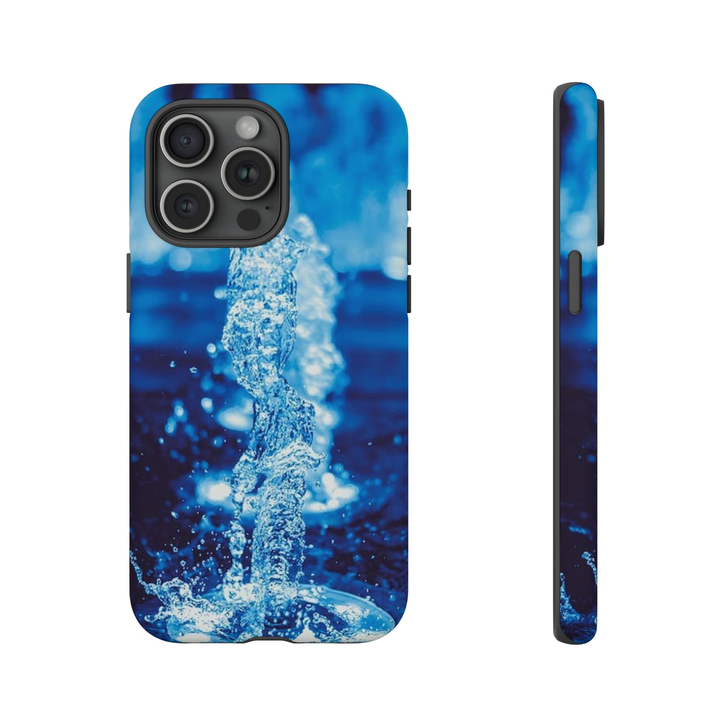 iPhone Cases, Blue Splash (iPhone 8 - iPhone 15)