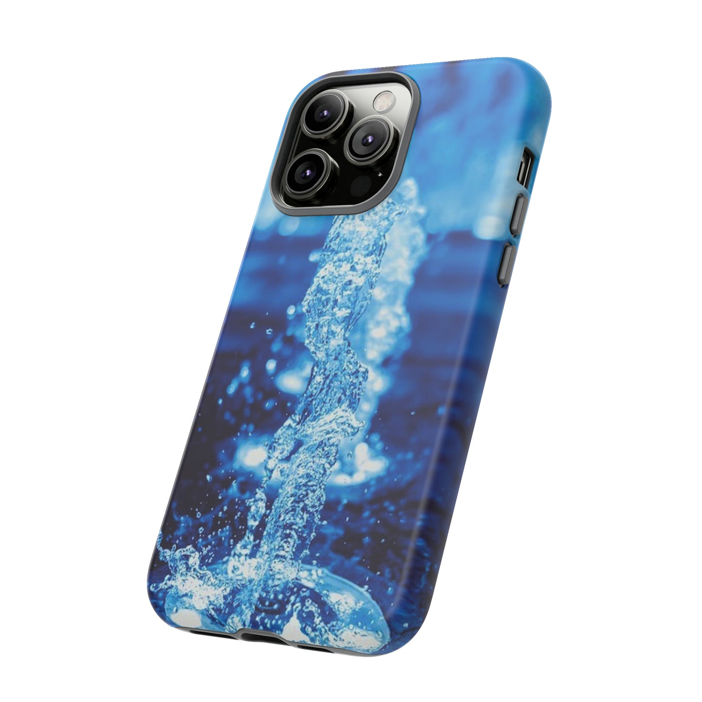 iPhone Cases, Blue Splash (iPhone 8 - iPhone 15)