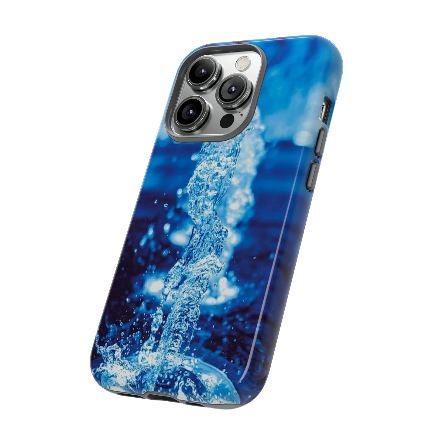 iPhone Cases, Blue Splash (iPhone 8 - iPhone 15)