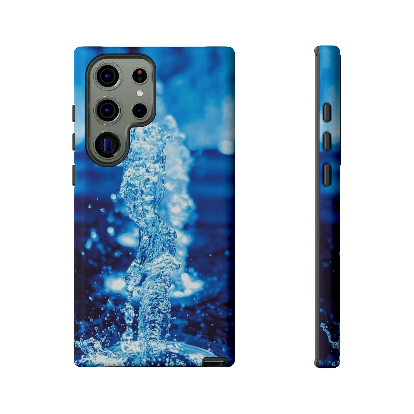Samsung Case, Blue Splash (Samsung S10 - Samsung S23)