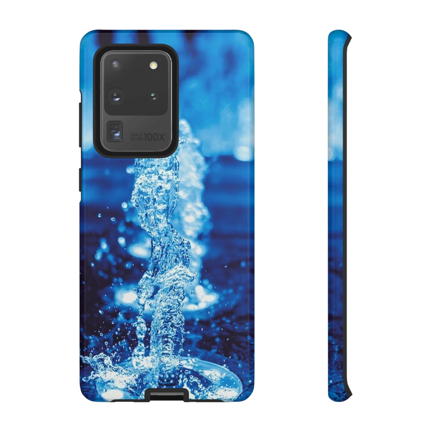 Samsung Case, Blue Splash (Samsung S10 - Samsung S23)