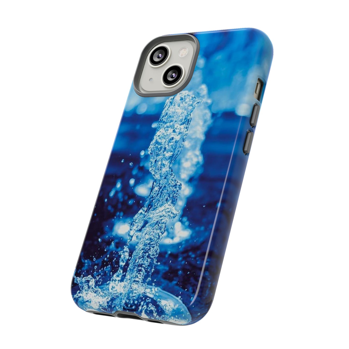 iPhone Cases, Blue Splash (iPhone 8 - iPhone 15)