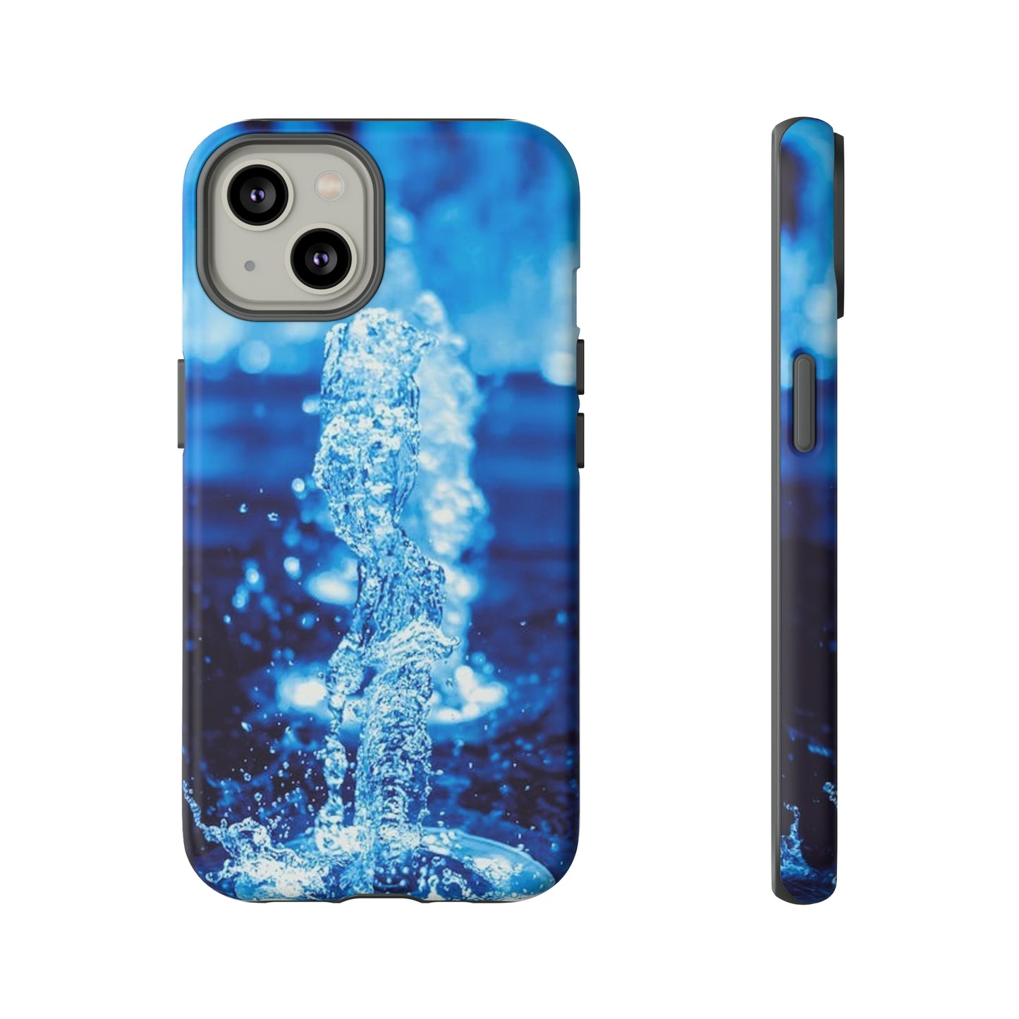 iPhone Cases, Blue Splash (iPhone 8 - iPhone 15)