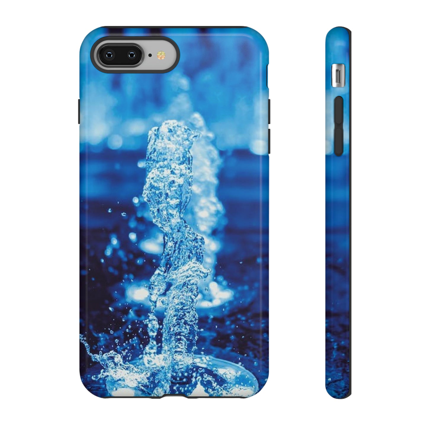 iPhone Cases, Blue Splash (iPhone 8 - iPhone 15)