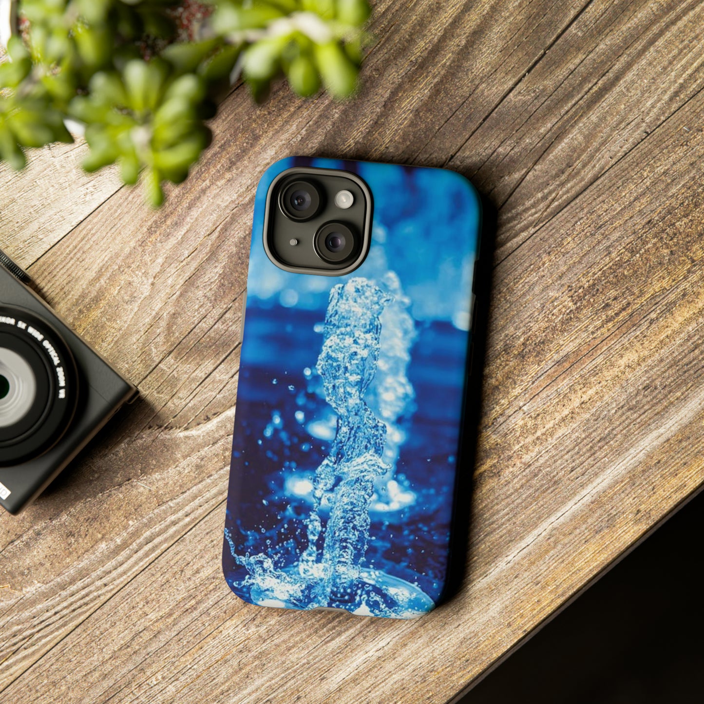 iPhone Cases, Blue Splash (iPhone 8 - iPhone 15)