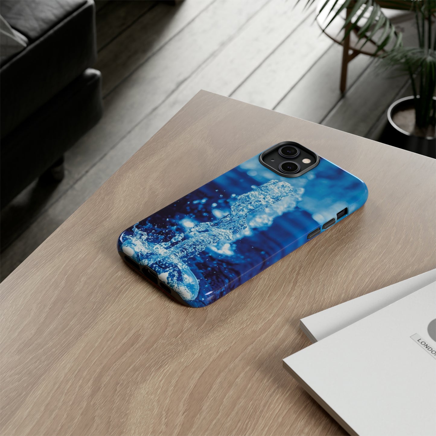 iPhone Cases, Blue Splash (iPhone 8 - iPhone 15)