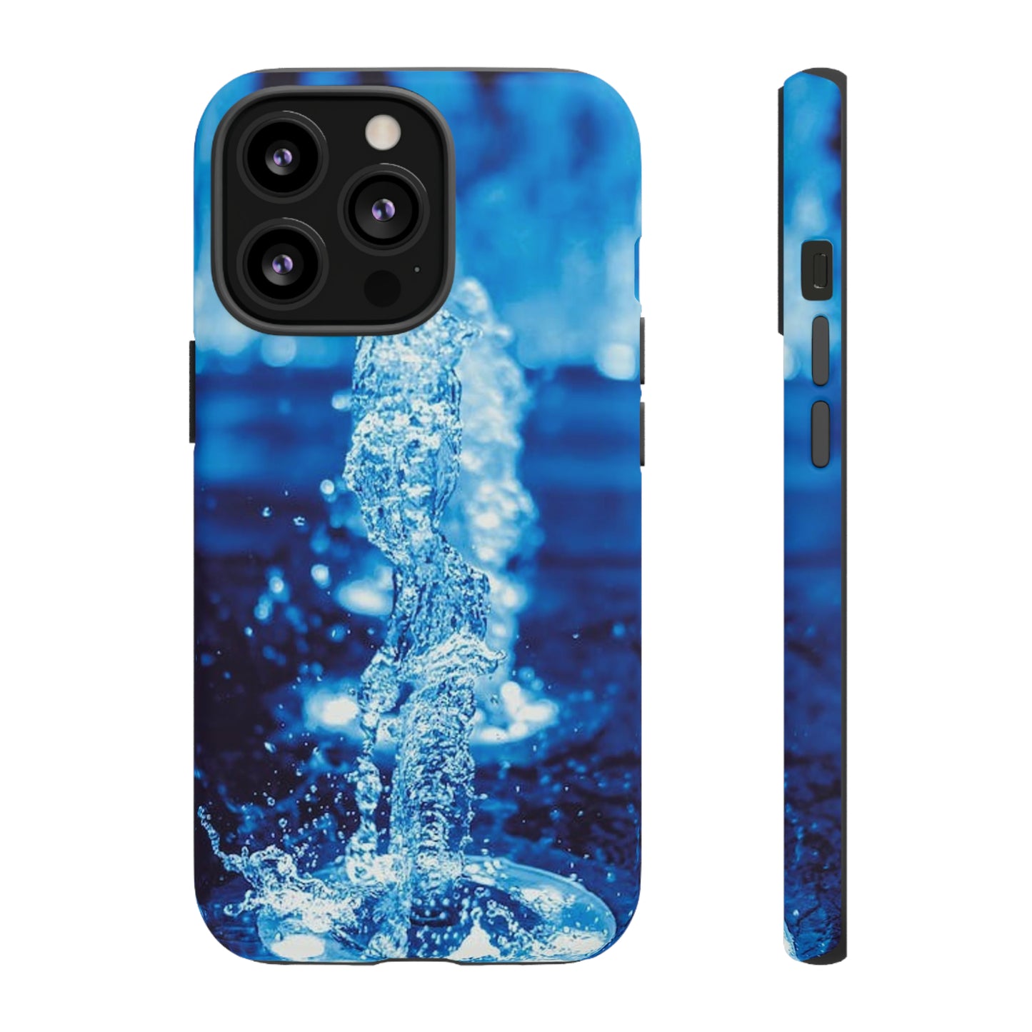 iPhone Cases, Blue Splash (iPhone 8 - iPhone 15)
