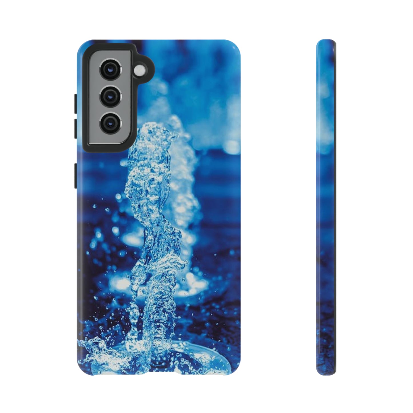 Samsung Case, Blue Splash (Samsung S10 - Samsung S23)