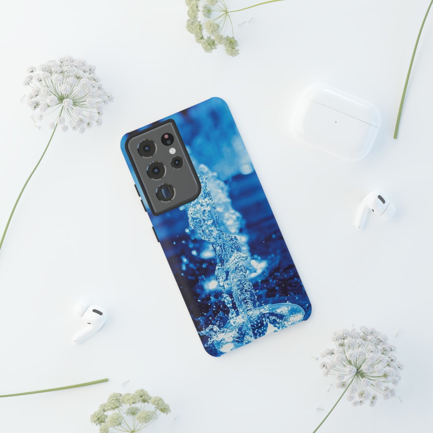 Samsung Case, Blue Splash (Samsung S10 - Samsung S23)
