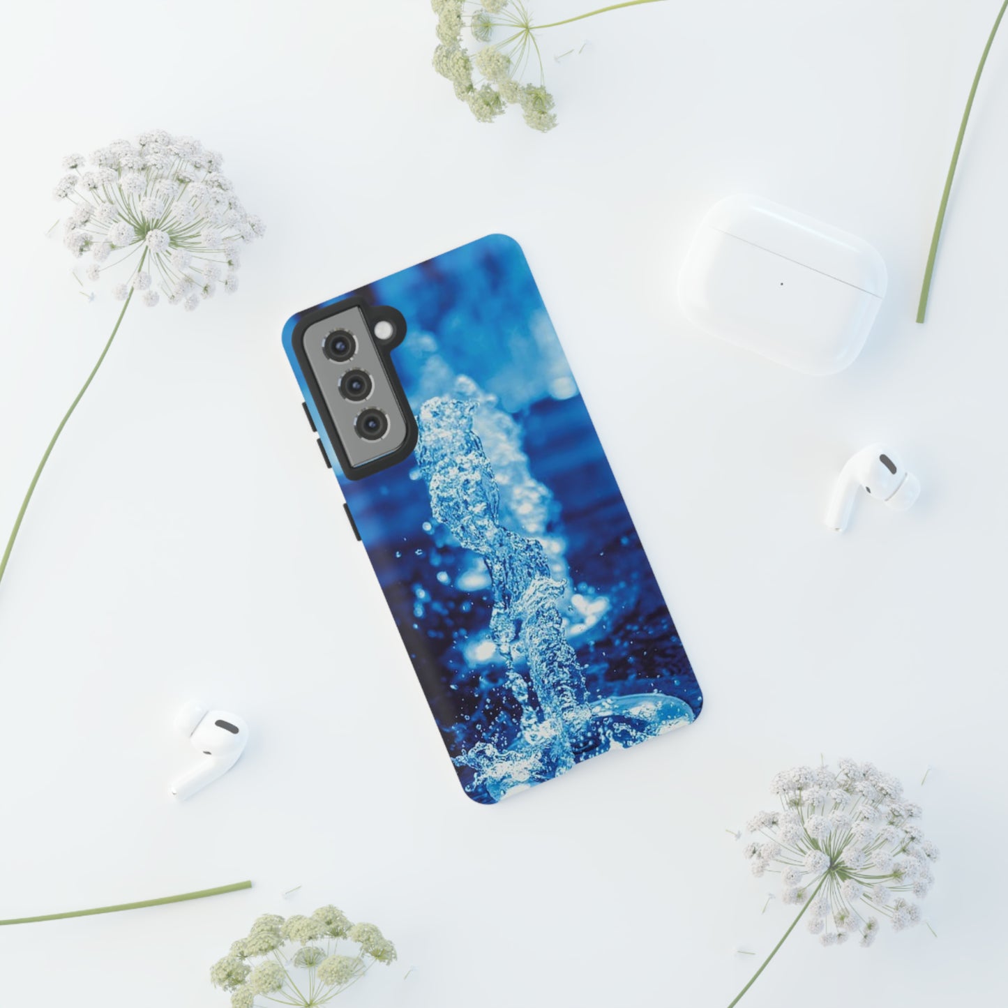 Samsung Case, Blue Splash (Samsung S10 - Samsung S23)