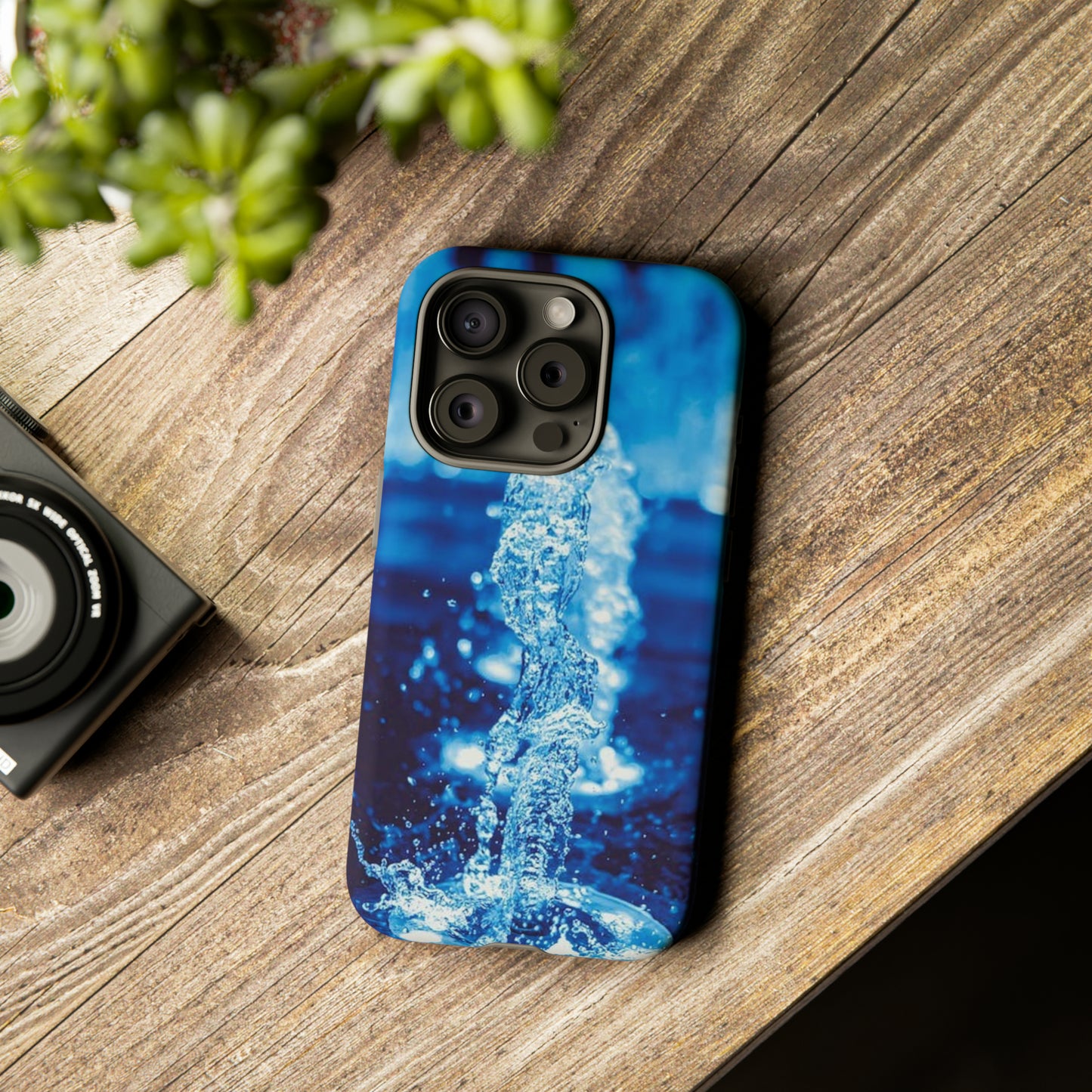 iPhone Cases, Blue Splash (iPhone 8 - iPhone 15)