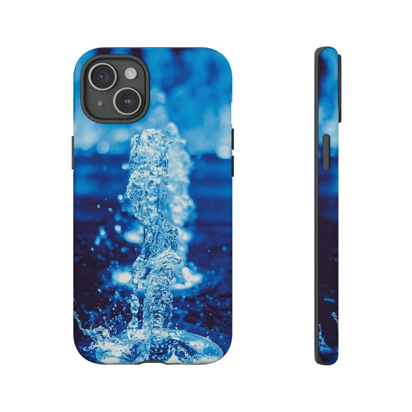 iPhone Cases, Blue Splash (iPhone 8 - iPhone 15)