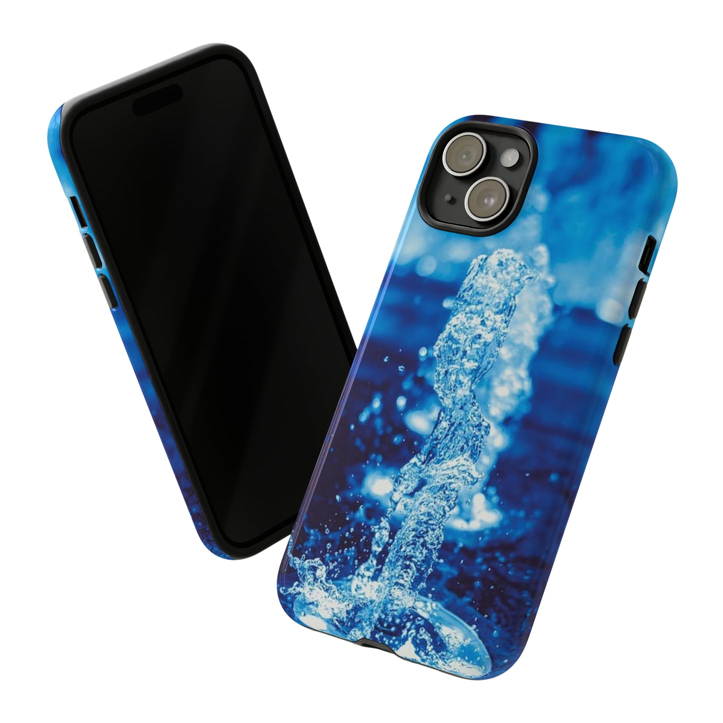 iPhone Cases, Blue Splash (iPhone 8 - iPhone 15)