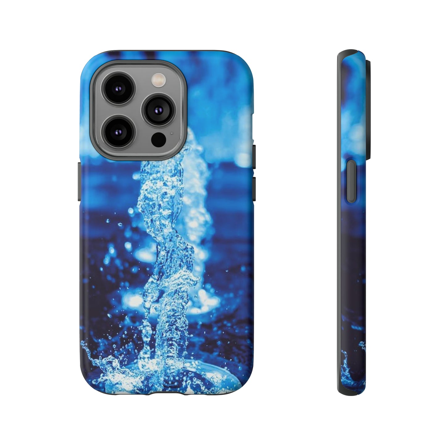iPhone Cases, Blue Splash (iPhone 8 - iPhone 15)