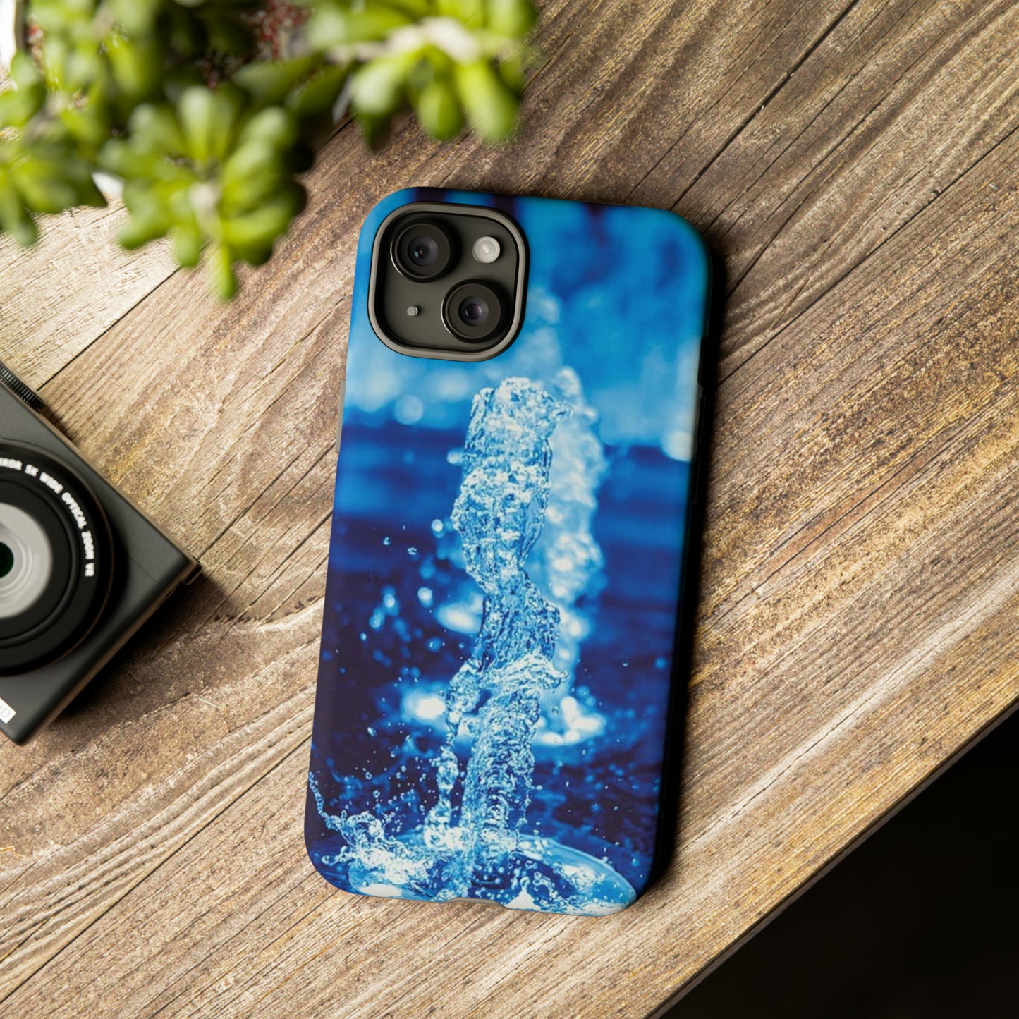 iPhone Cases, Blue Splash (iPhone 8 - iPhone 15)