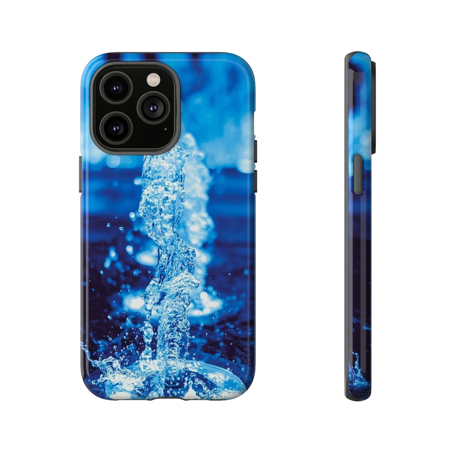 iPhone Cases, Blue Splash (iPhone 8 - iPhone 15)