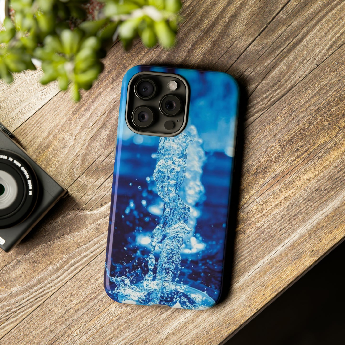 iPhone Cases, Blue Splash (iPhone 8 - iPhone 15)