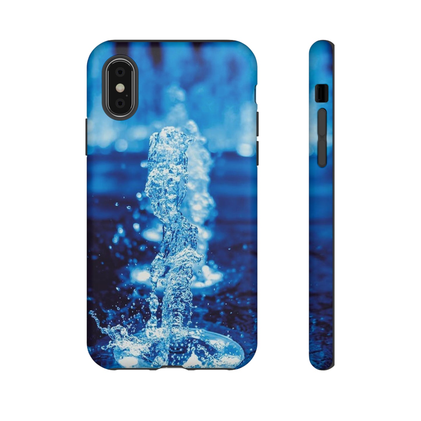 iPhone Cases, Blue Splash (iPhone 8 - iPhone 15)