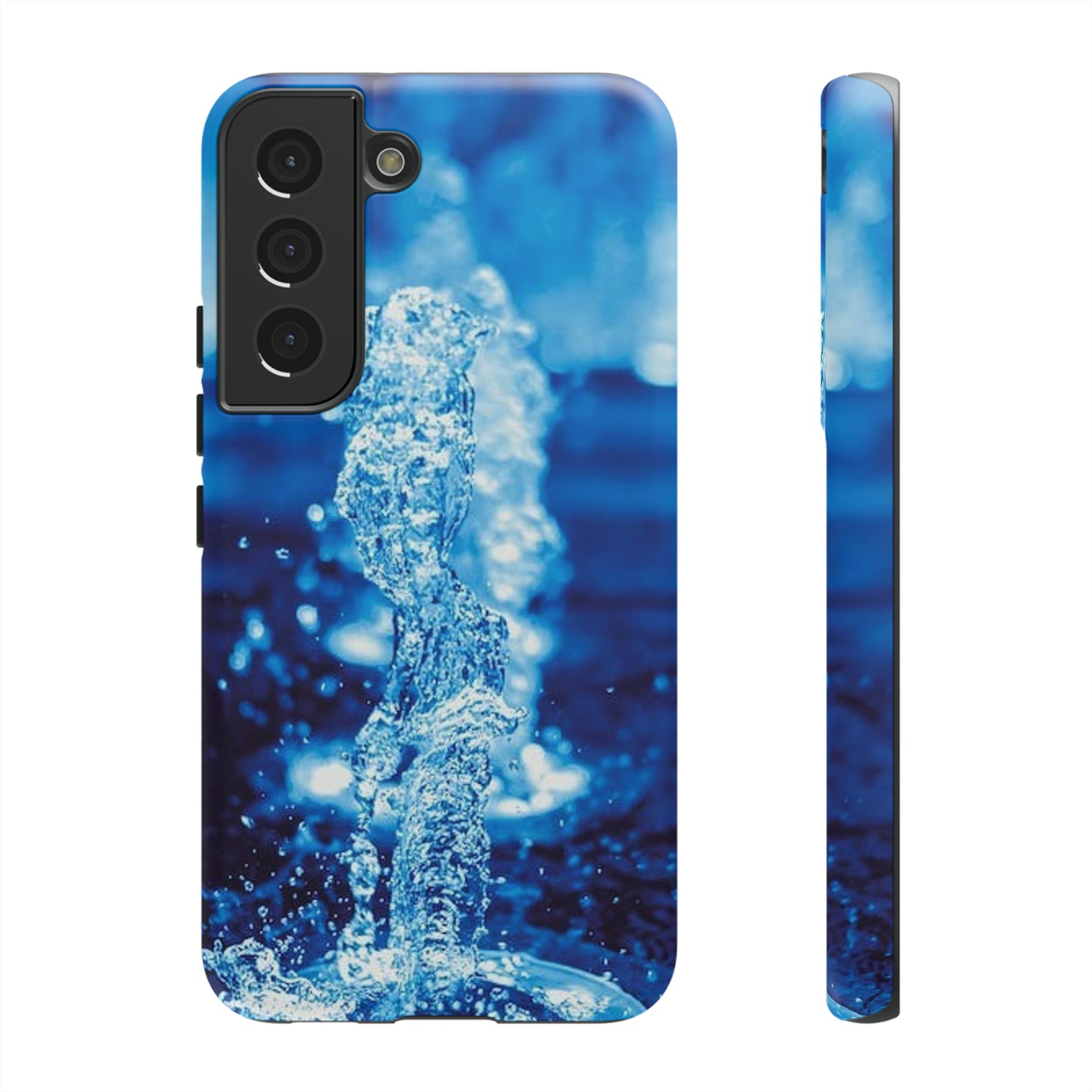 Samsung Case, Blue Splash (Samsung S10 - Samsung S23)