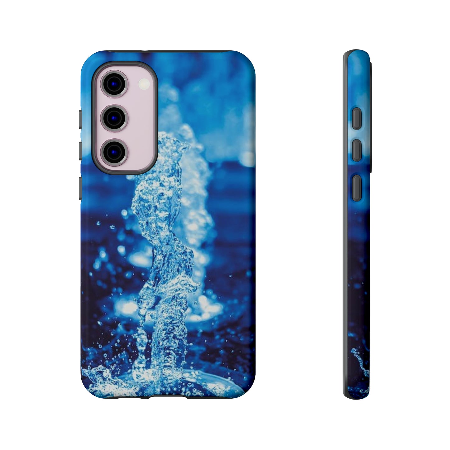 Samsung Case, Blue Splash (Samsung S10 - Samsung S23)