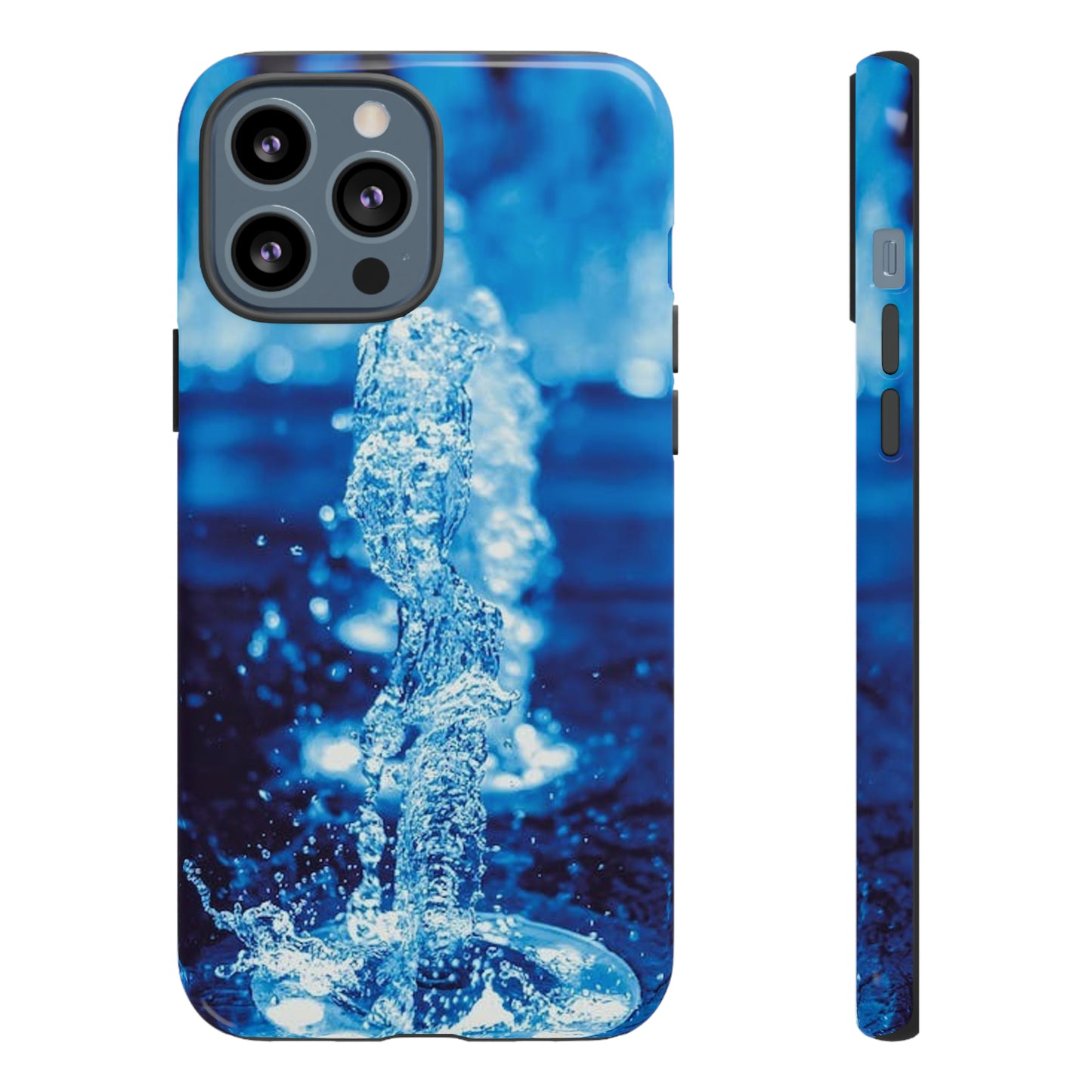 iPhone Cases, Blue Splash (iPhone 8 - iPhone 15)