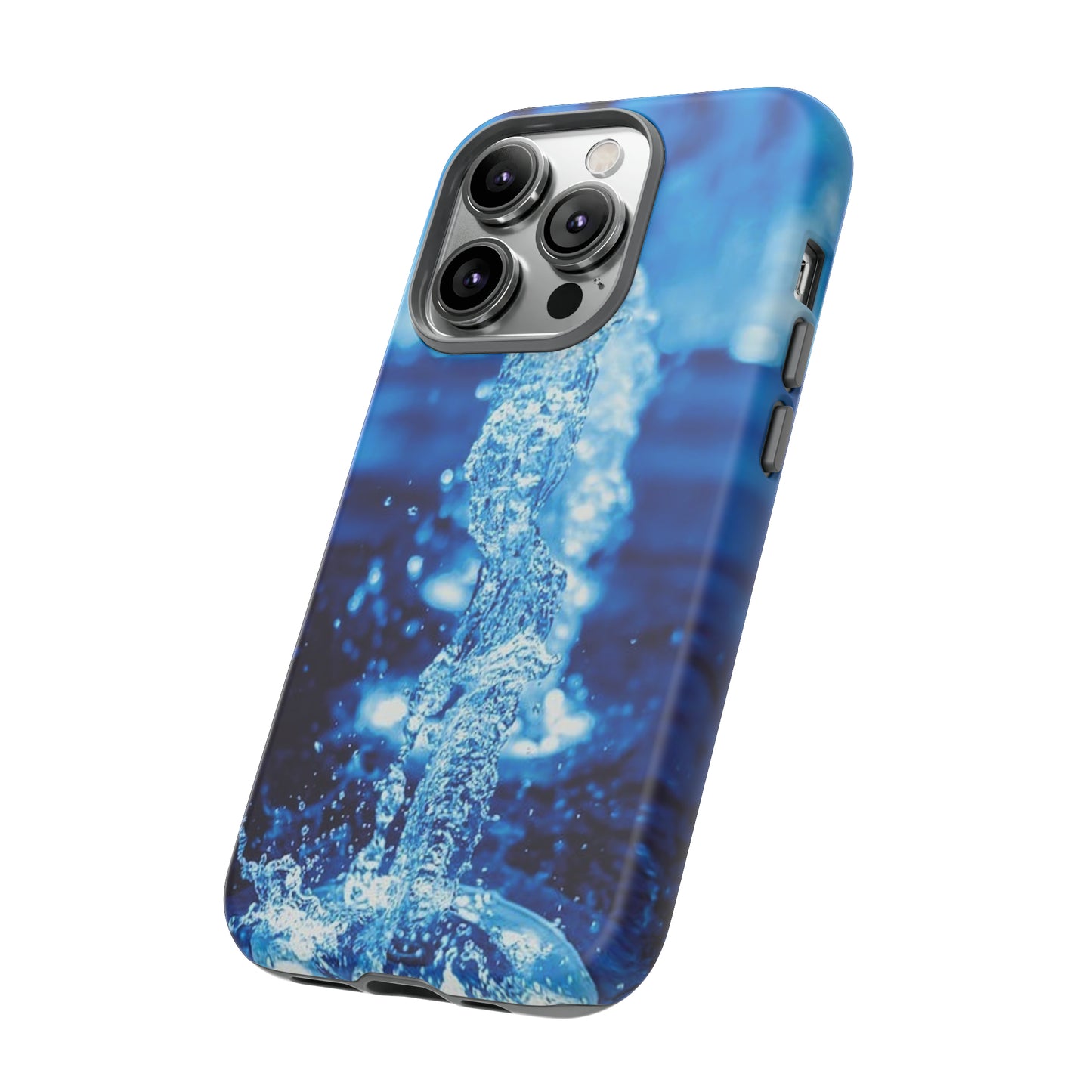 iPhone Cases, Blue Splash (iPhone 8 - iPhone 15)