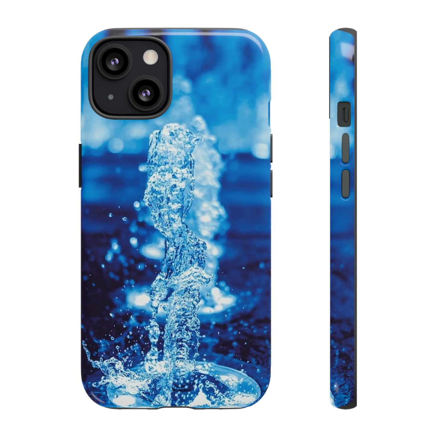 iPhone Cases, Blue Splash (iPhone 8 - iPhone 15)