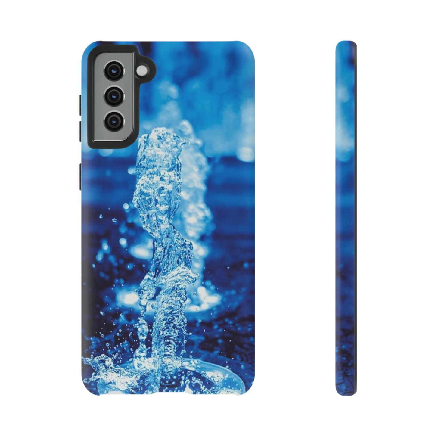 Samsung Case, Blue Splash (Samsung S10 - Samsung S23)
