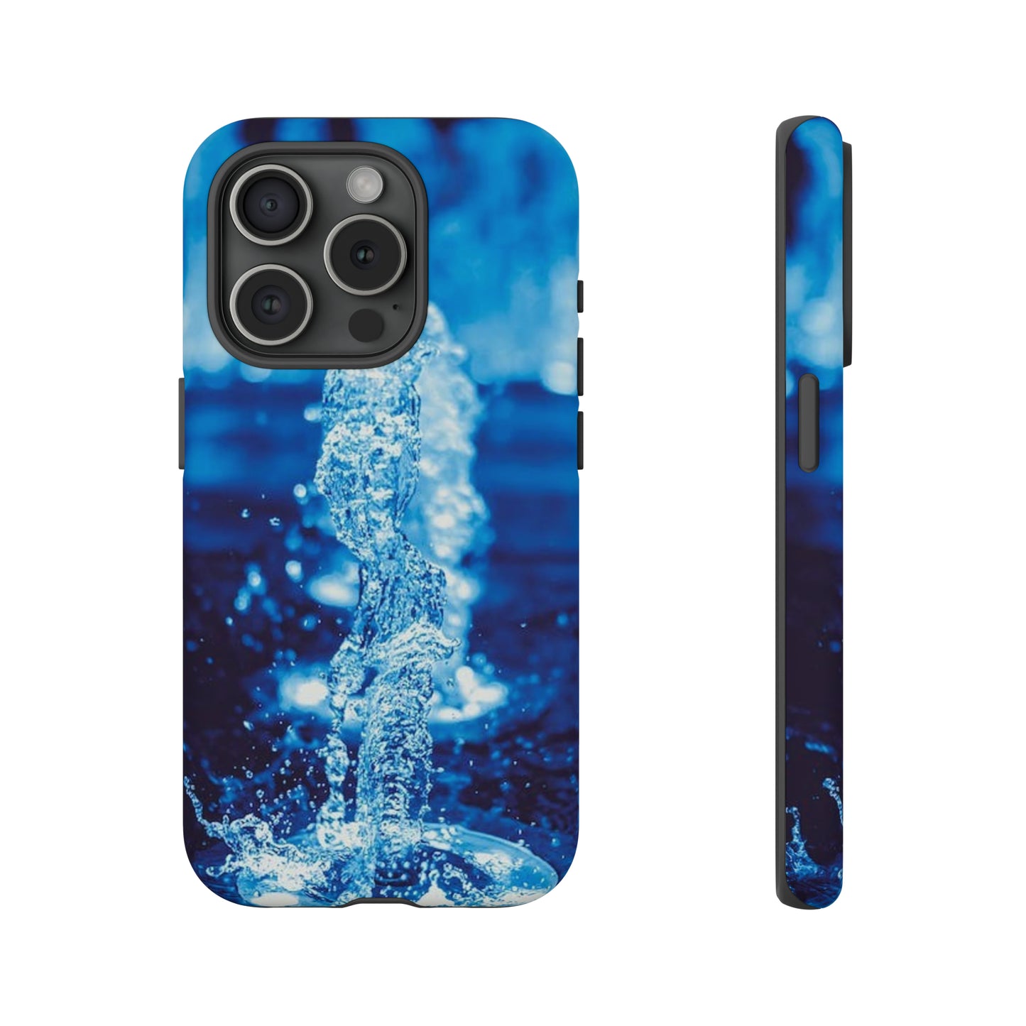 iPhone Cases, Blue Splash (iPhone 8 - iPhone 15)