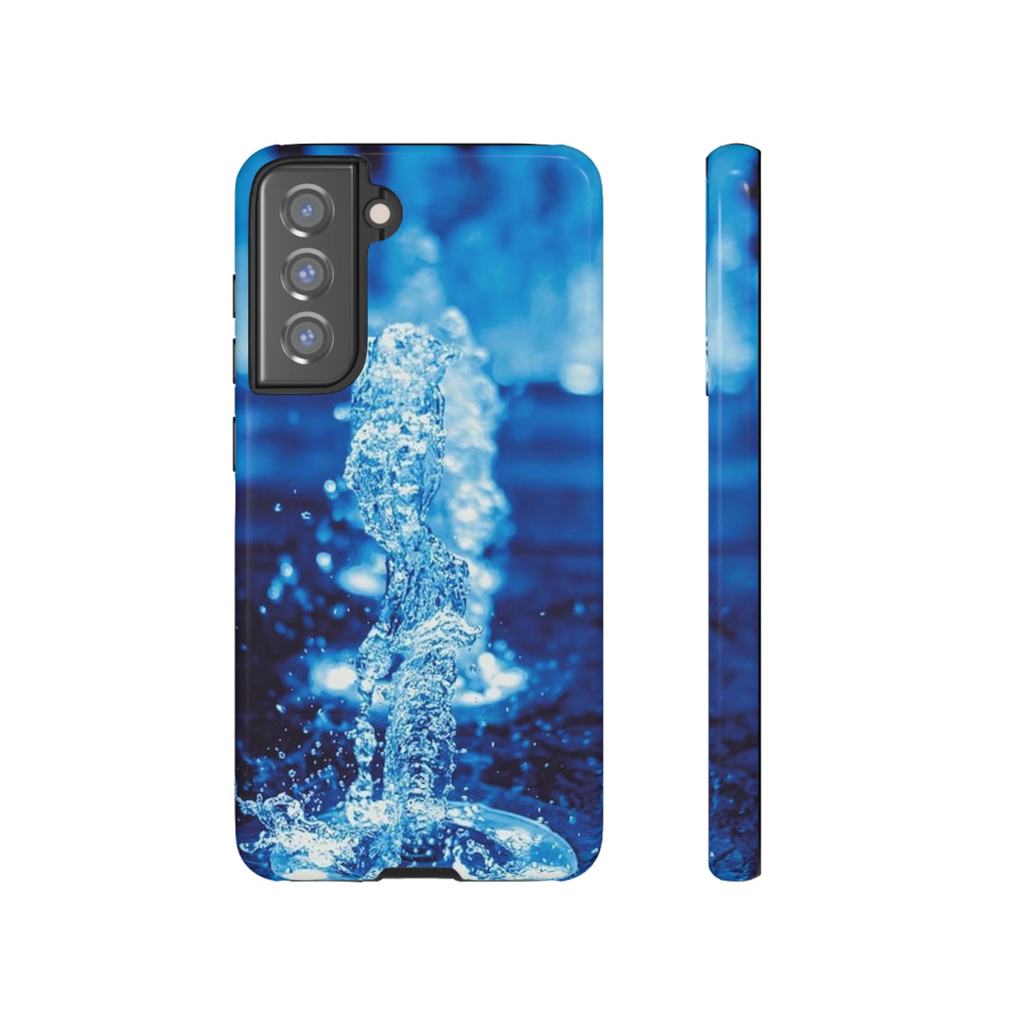 Samsung Case, Blue Splash (Samsung S10 - Samsung S23)