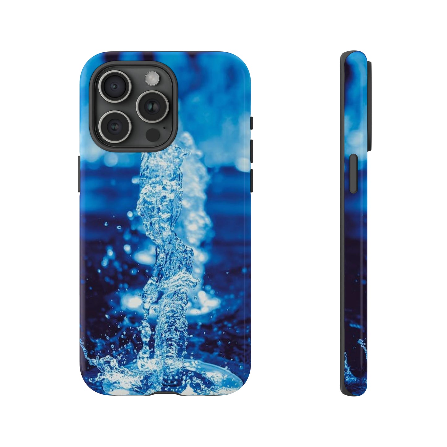 iPhone Cases, Blue Splash (iPhone 8 - iPhone 15)