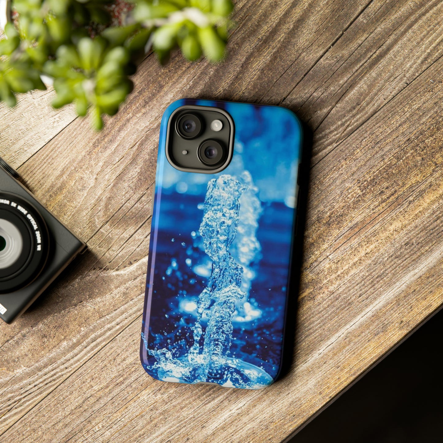 iPhone Cases, Blue Splash (iPhone 8 - iPhone 15)