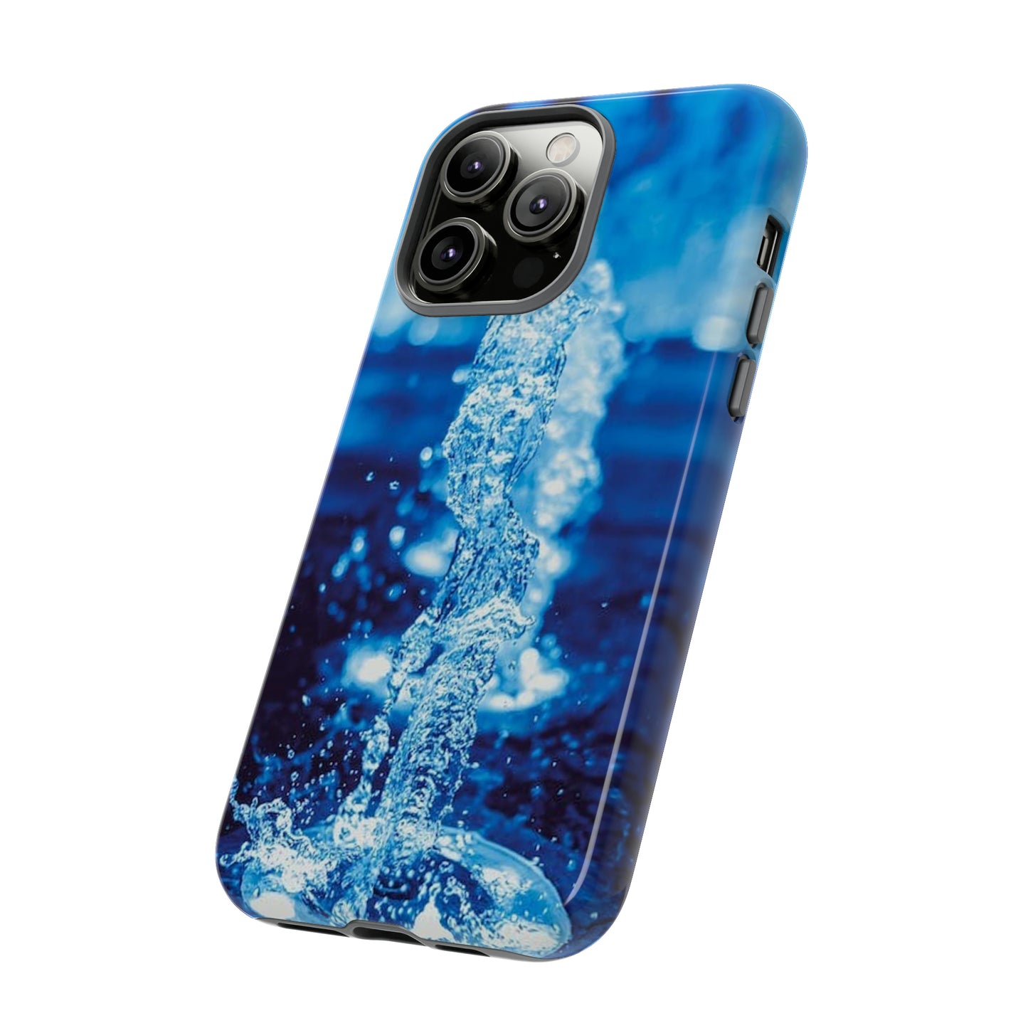 iPhone Cases, Blue Splash (iPhone 8 - iPhone 15)