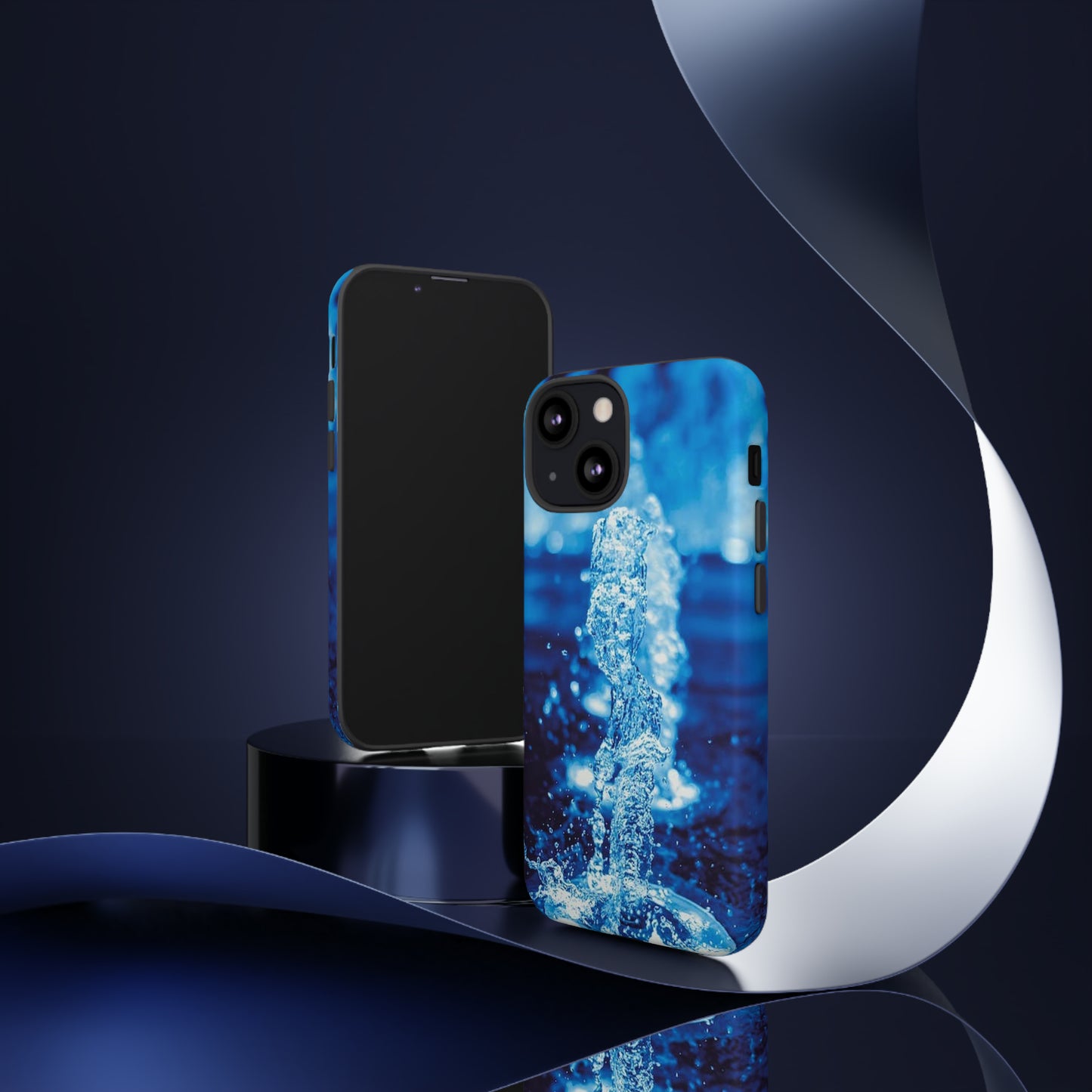 iPhone Cases, Blue Splash (iPhone 8 - iPhone 15)
