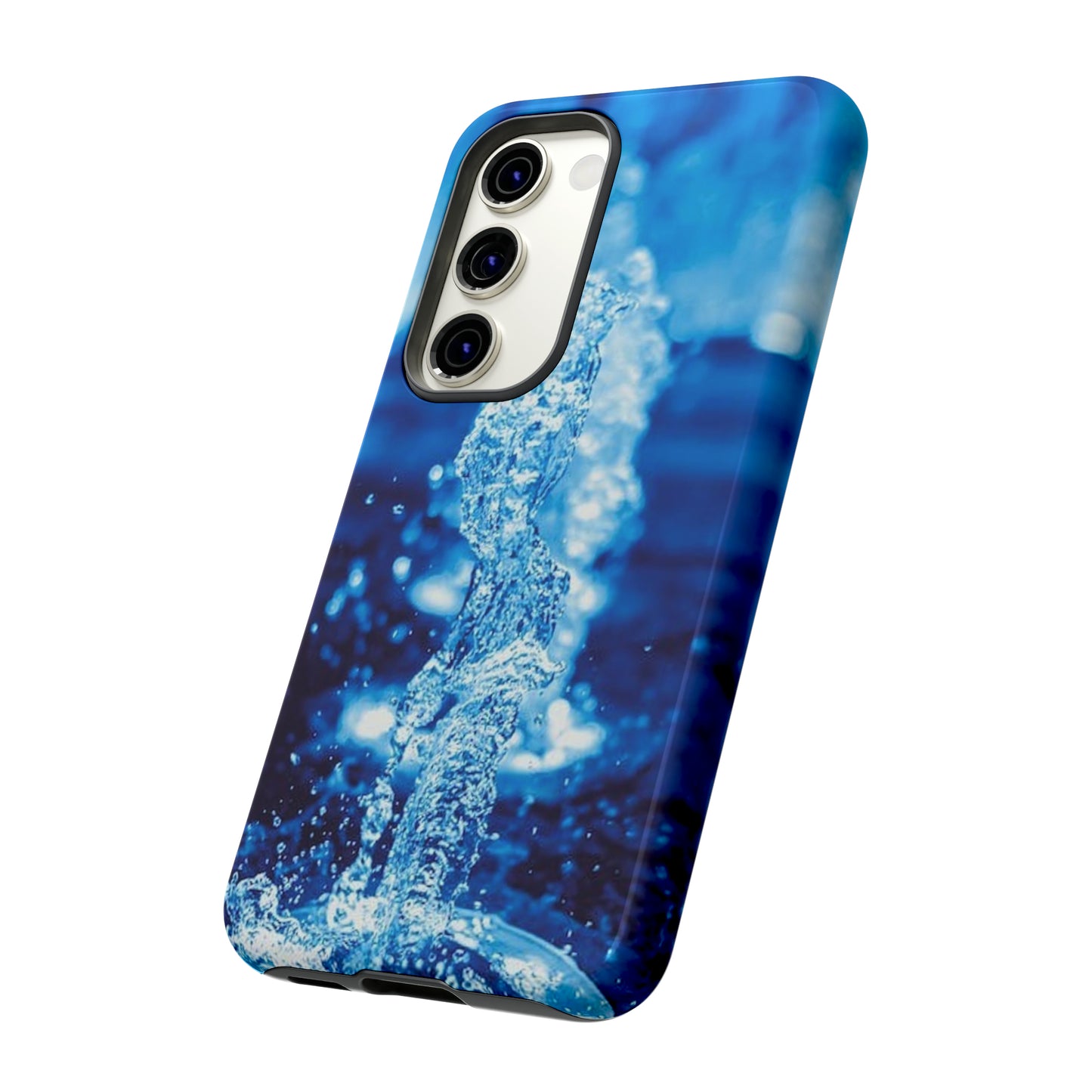 Samsung Case, Blue Splash (Samsung S10 - Samsung S23)