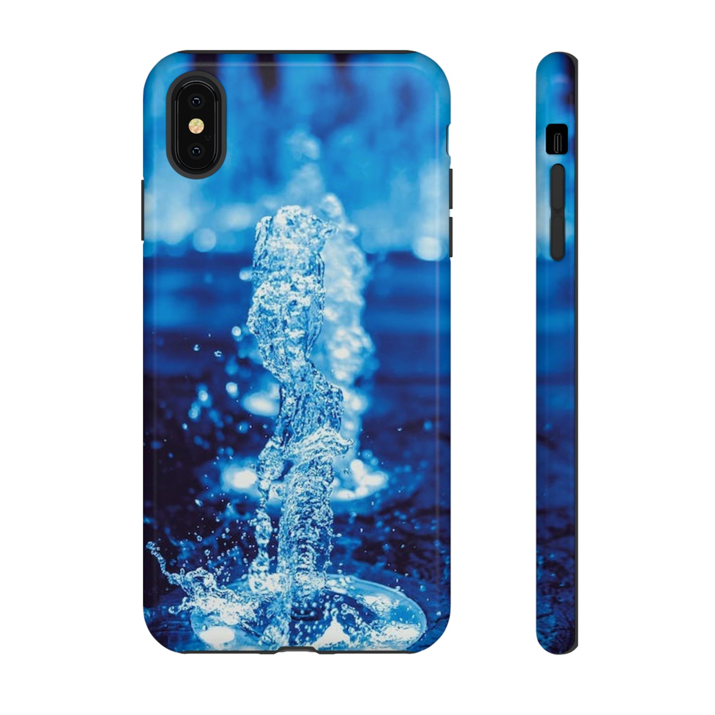 iPhone Cases, Blue Splash (iPhone 8 - iPhone 15)