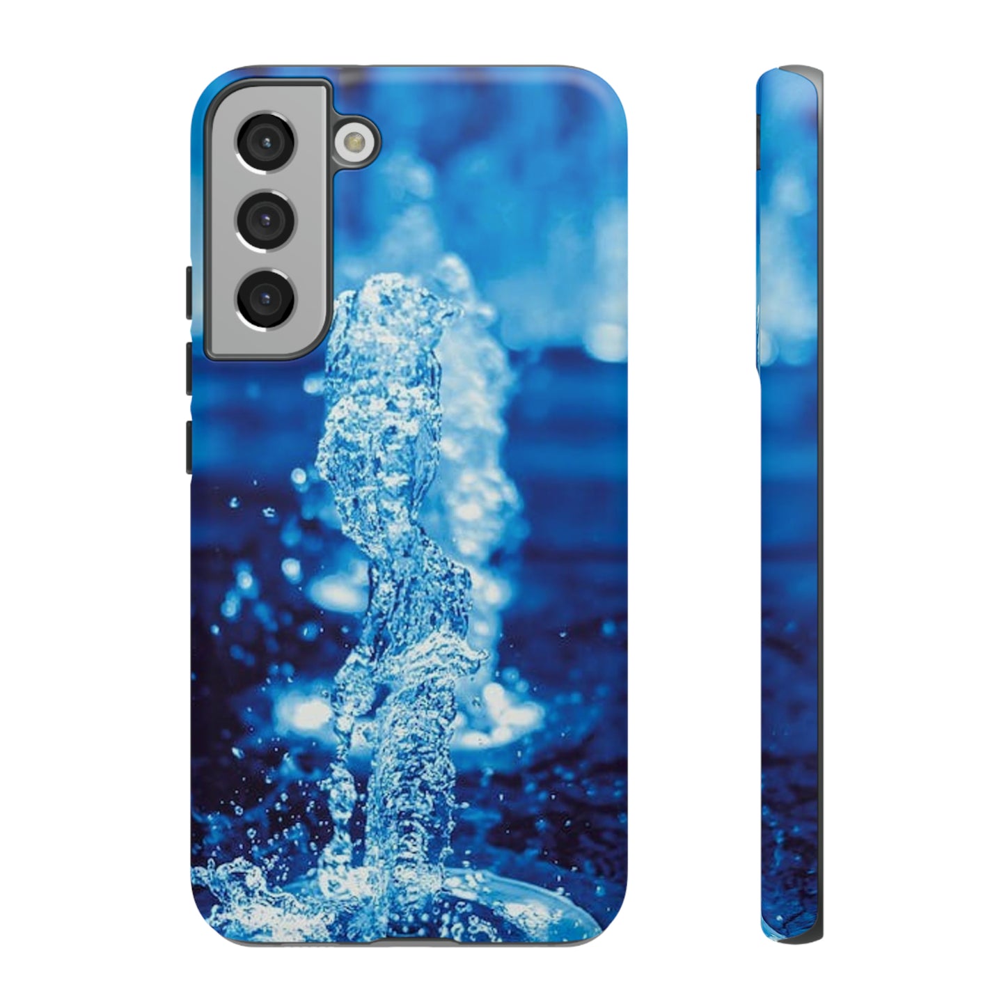 Samsung Case, Blue Splash (Samsung S10 - Samsung S23)