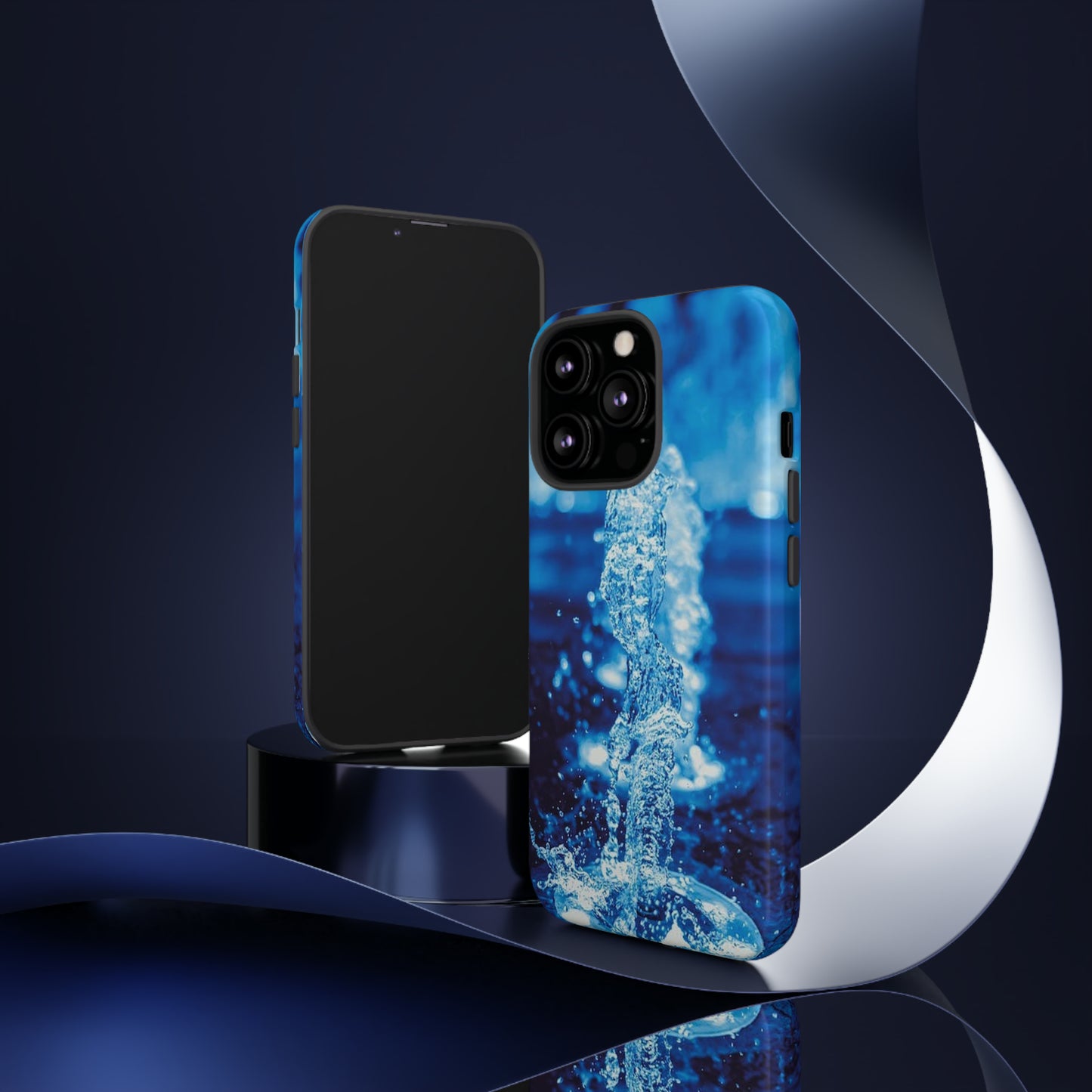 iPhone Cases, Blue Splash (iPhone 8 - iPhone 15)